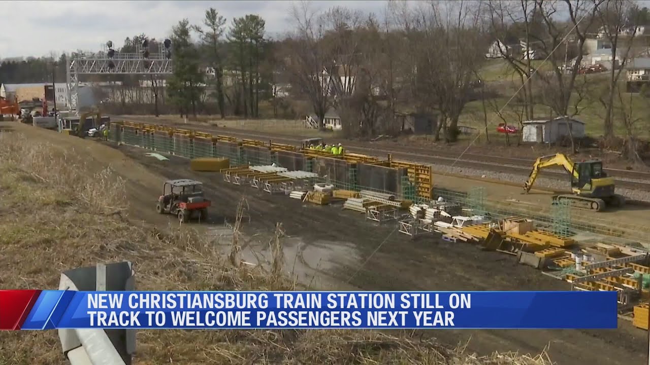 New River Valley passenger rail project remains on schedule almost one year in