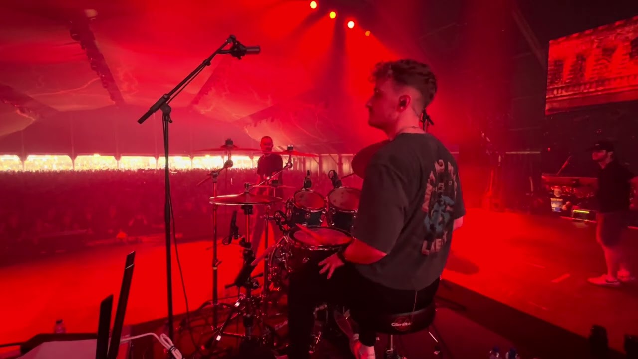 Casey - Fluorescents - Live at Graspop Festival 2024 (Drum Cam)