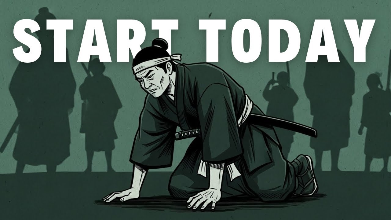 If You're Ambitious but Too Lazy to Start | Learn This Samurai Kaizen Trick