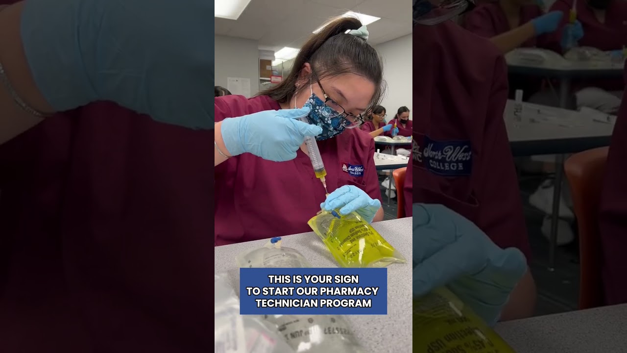Train to become a Pharmacy Technician in less time than you think.