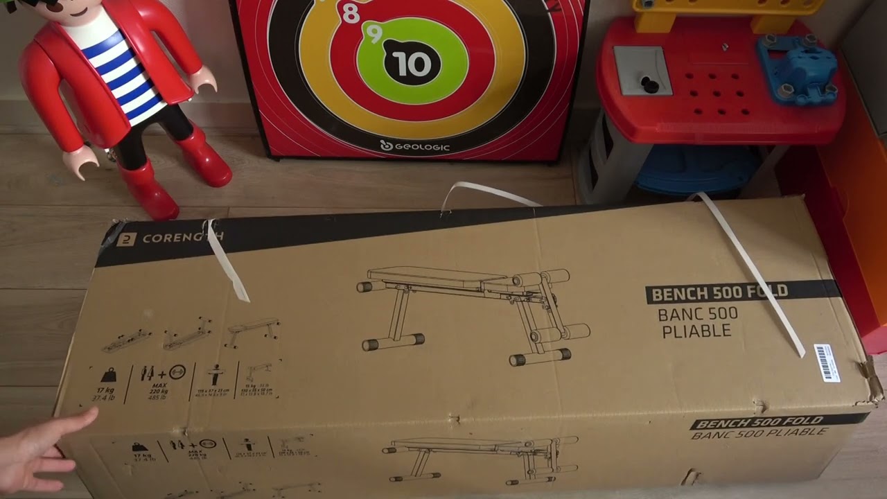 Unboxing Corength Bench 500 Fold