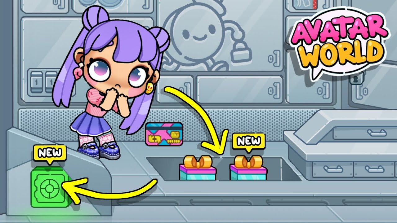 NEW SECRET GIFT FOUND IN THE AVATAR WORLD BANK! / CANDY LOVE