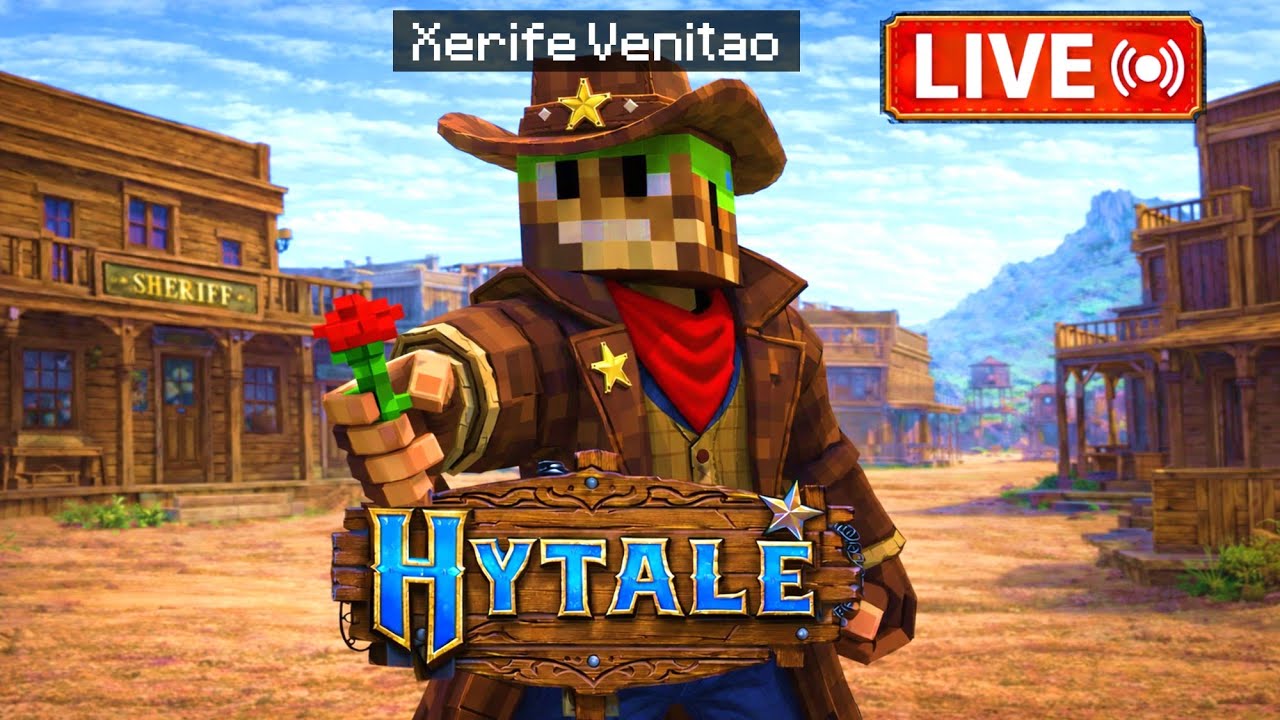 🔵 Hytale ao Vivo - Velho Oeste (Ep.26) 🔵
