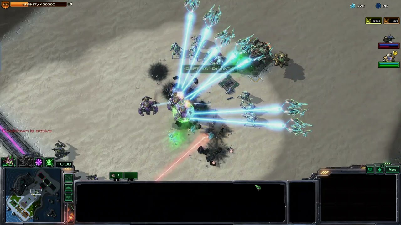 Starcraft 2 Direct Strike Commanders - Swann Cyclone DOMINATION