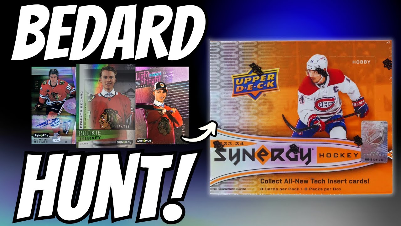Can I Hit A Bedard Inside Upper Deck 2023-24 Synergy Hockey?🤔💥
