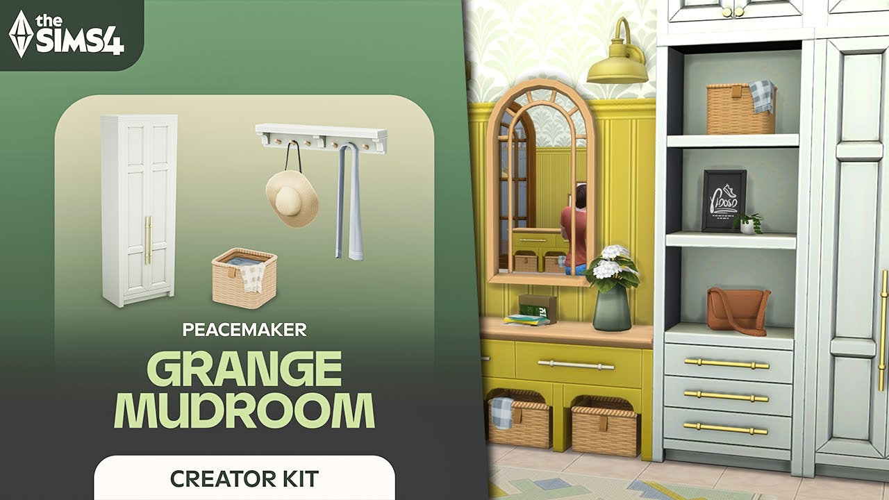 is this kit worth it...? The Sims 4 Grange Mudroom Kit Review