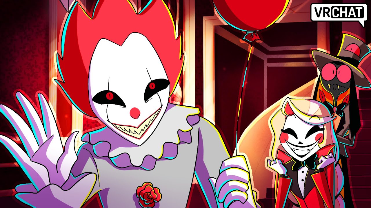 PENNYWISE Visits the Hazbin Hotel in VRChat