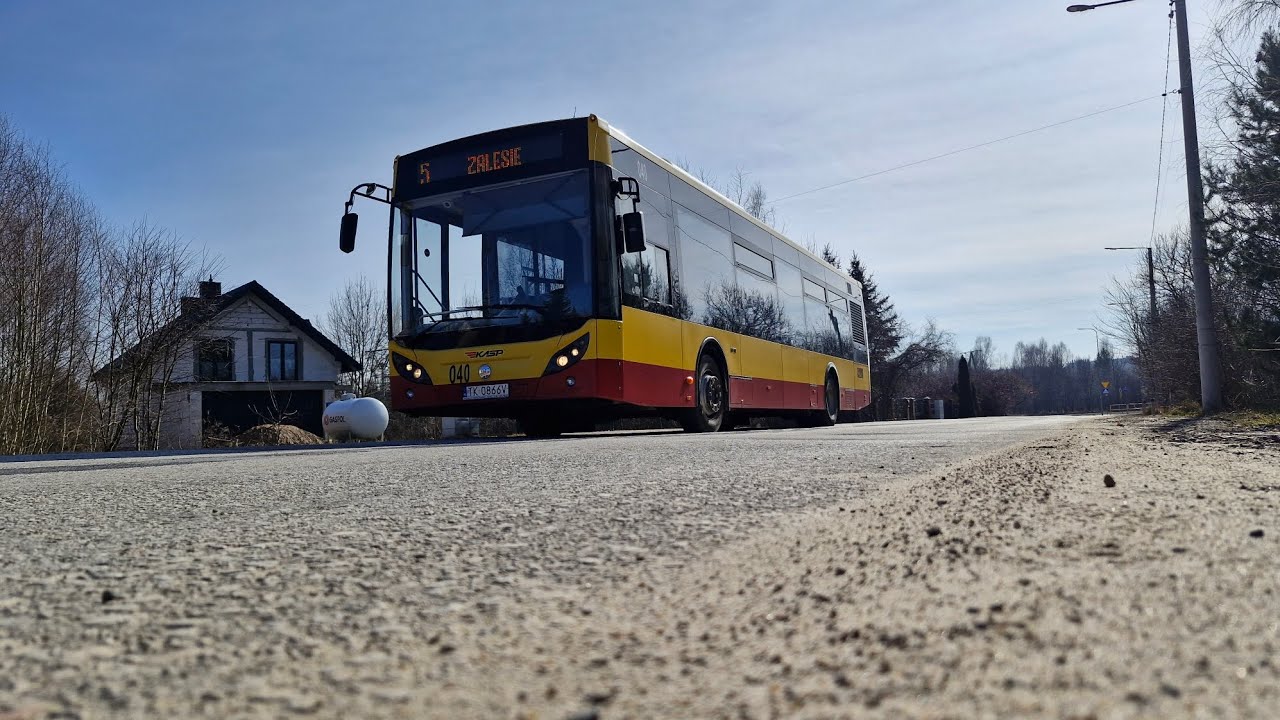 MPK Kielce | Przejazd Temsa Avenue 12 LF #040 Linia nr 5 | Pełny