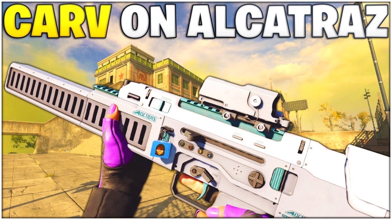 The *NEW* CARV Is INSANE On Alcatraz - New Meta? *Best CARV .2 Setup* (Rebirth Island - Warzone)