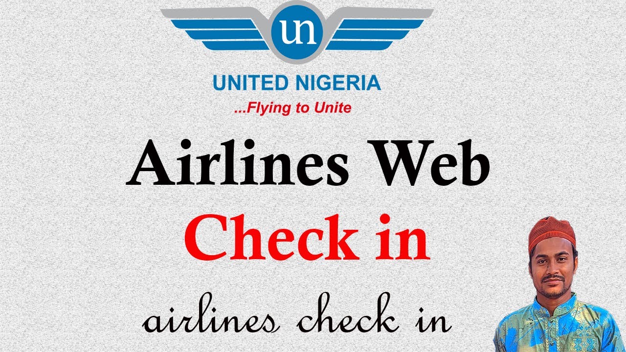 United Nigeria Airlines online check in || how to check in United Nigeria Airlines ||