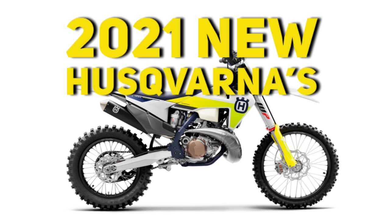 2021 Husqvarna Enduro and Motocross dirt bikes [New mapping tool]