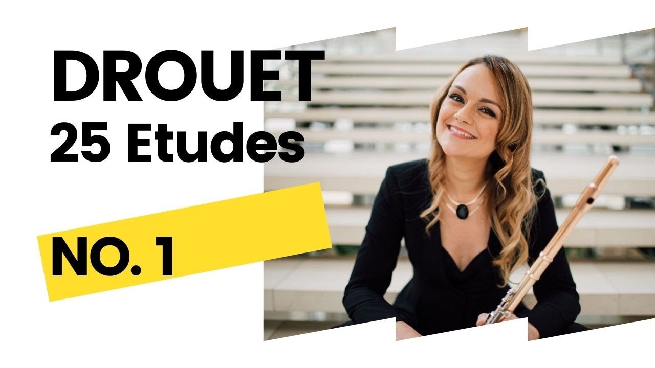 Louis Drouet: 25 Etudes for the Flute - No. 1