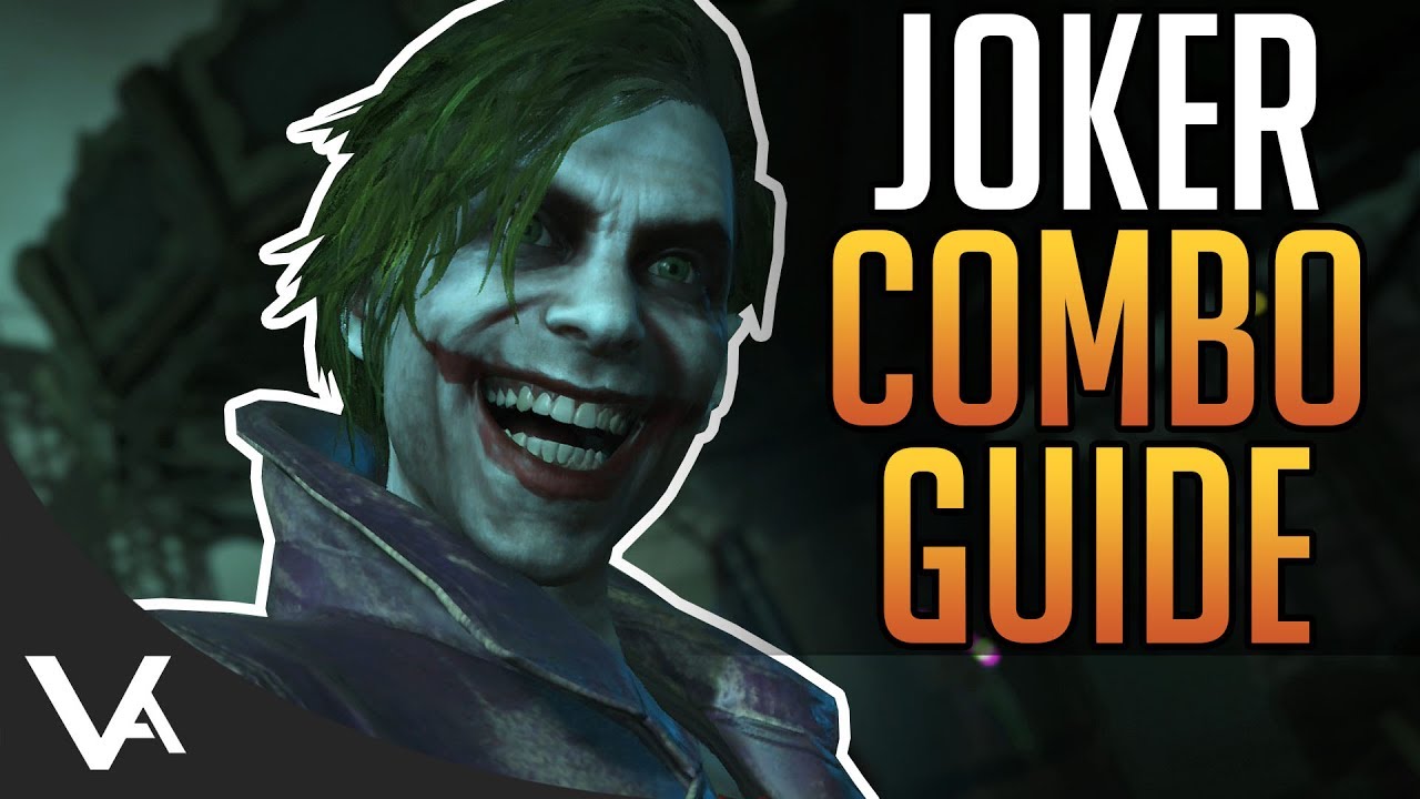 Injustice 2 - The Joker Combos! Easy Combo Guide For Beginners In Injustice 2
