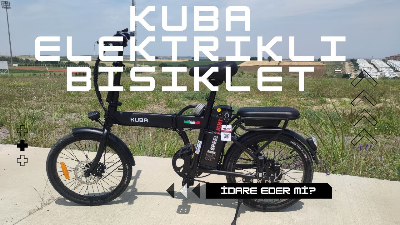 BİM'de Satılan KUBA  Speedlight Marka Elektrikli Bisiklet Tanıtımı