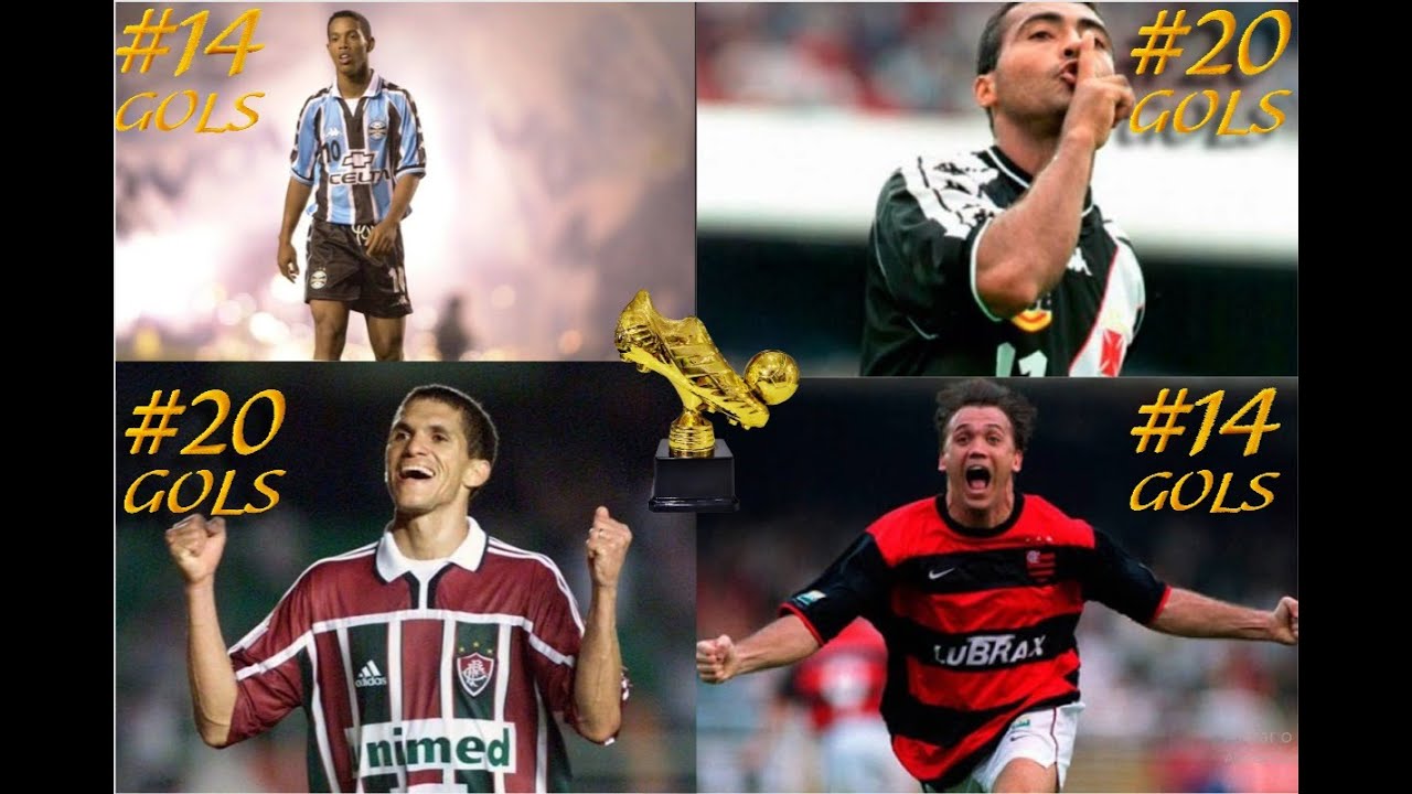 Todos os Gols do Top 10 artilheiros do Brasileirão de 2000