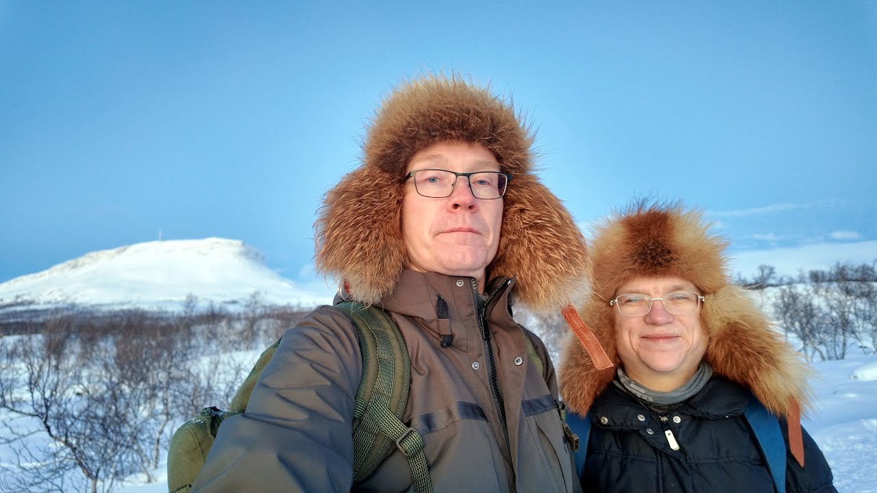 Kilpisjärvi kaamosta katsomassa osa 3 Tsahkaljärvi