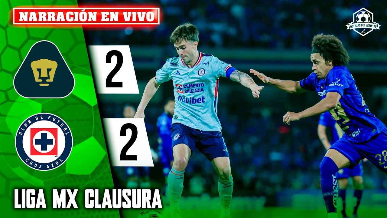 🔴 PUMAS VS CRUZ AZUL EN VIVO / LIGA MX CLAUSURA 2026 - JORNADA 11