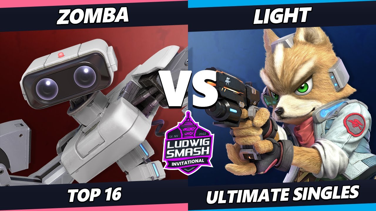 Ludwig Invitational - Zomba (ROB) Vs. Light (Fox) SSBU Ultimate Tournament