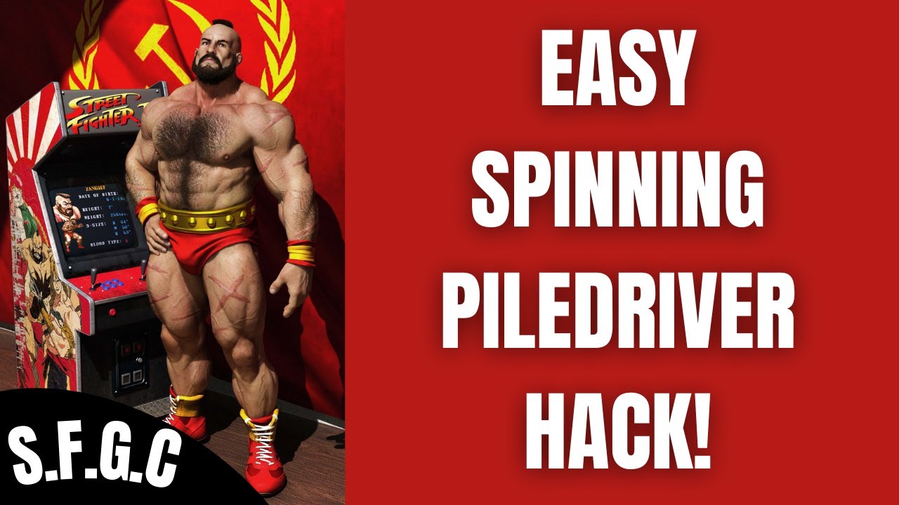 SFV TIPS: Zangief Spinning Piledriver HACK! | How To Do The Screw Piledriver Easily | Tutorial
