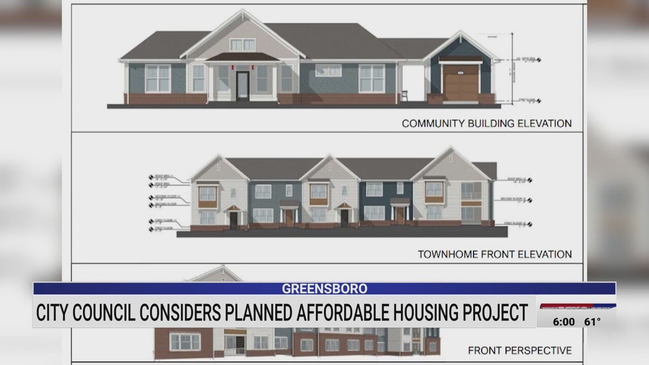 Greensboro City Council considers planned affordable housing project