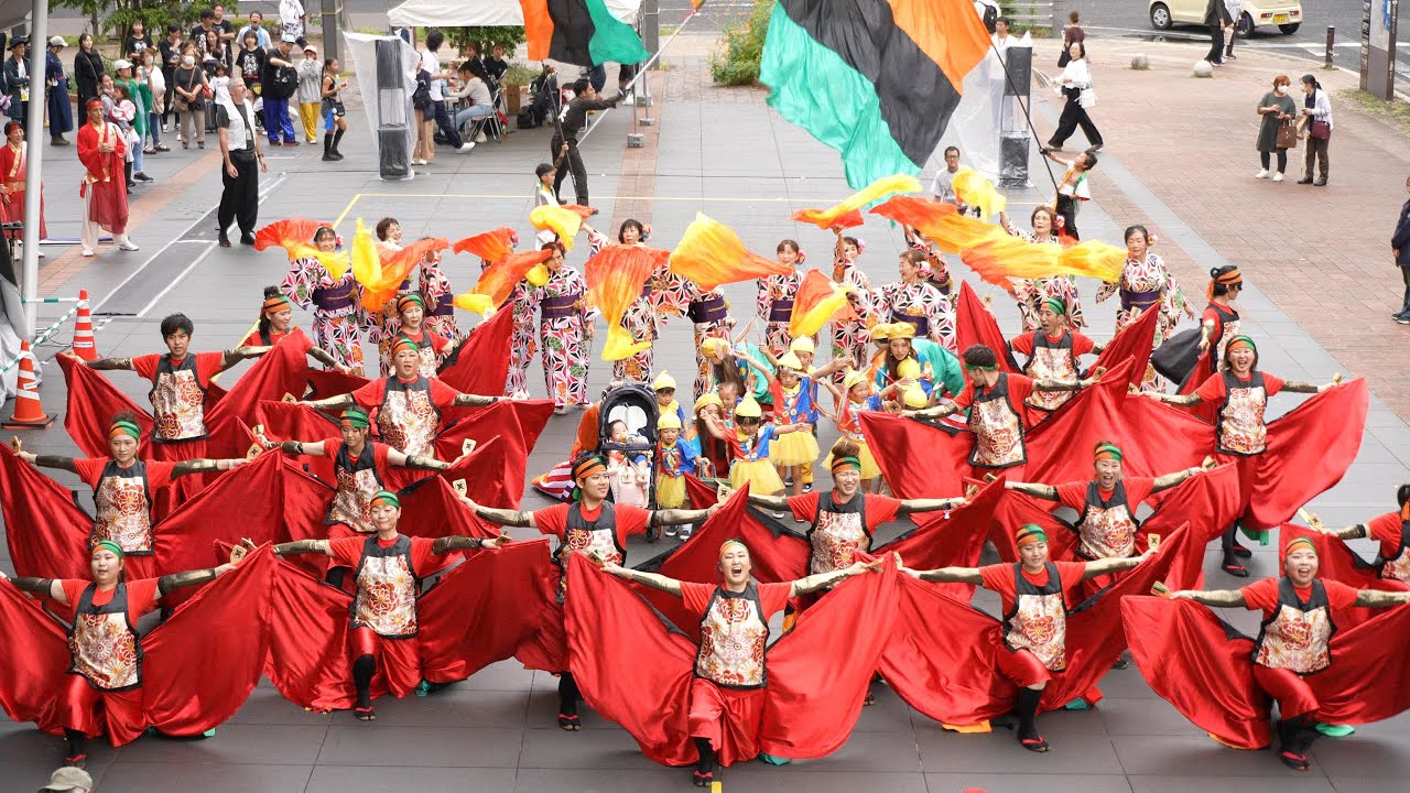 笑築 📍YOSAKOIさせぼ祭り (アルカス広場会場) 2024-10-19T13:54