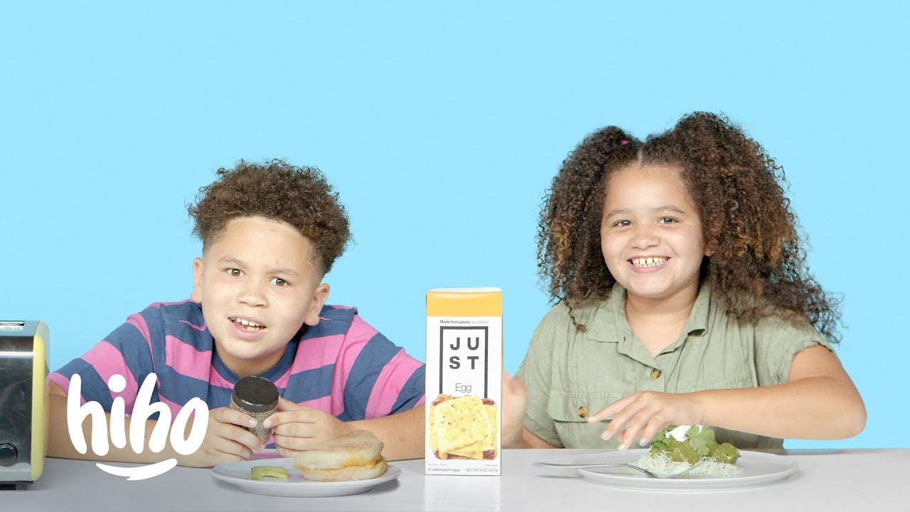 Kids Try Plant Based Foods | Kids Try | HiHo Kids