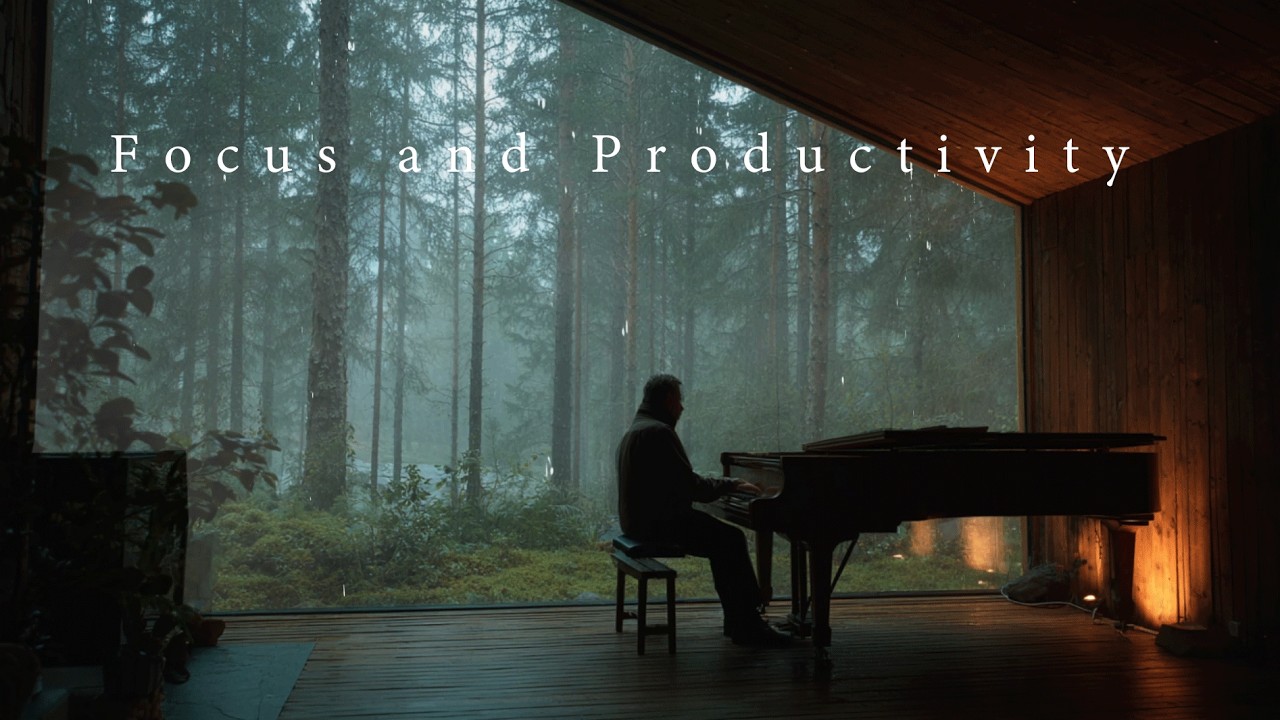 Peaceful Piano Music for Study, Focus and Productivity