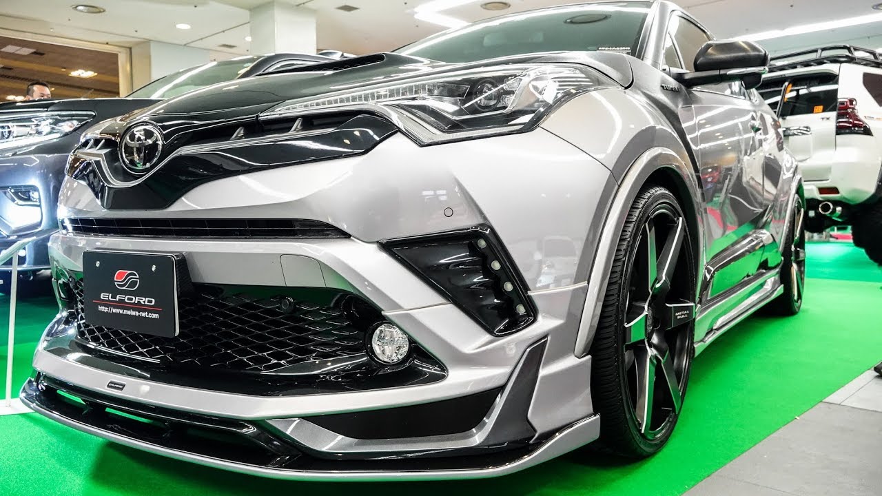 (4K)ELFORD TOYOTA CH-R modified エルフォード CH-Rカスタム - OSAKA AUTO MESSE 2019