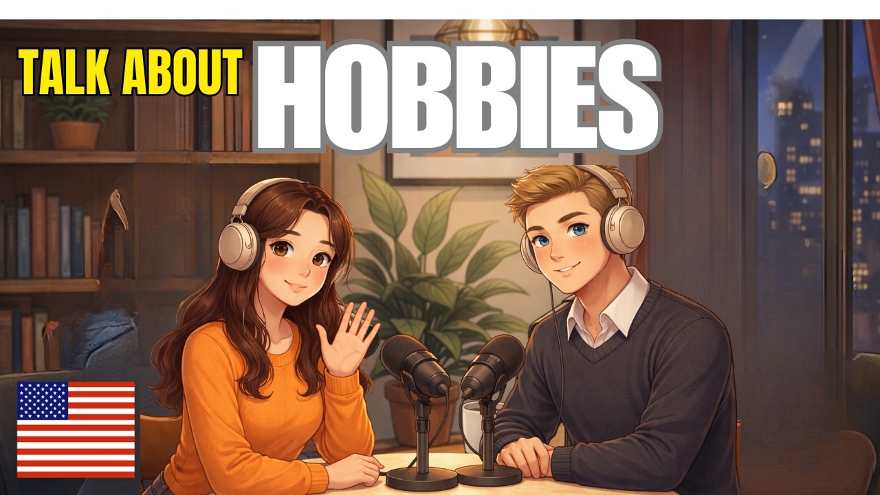 How to Talk About Hobbies in English | English Conversation Practice for Beginners