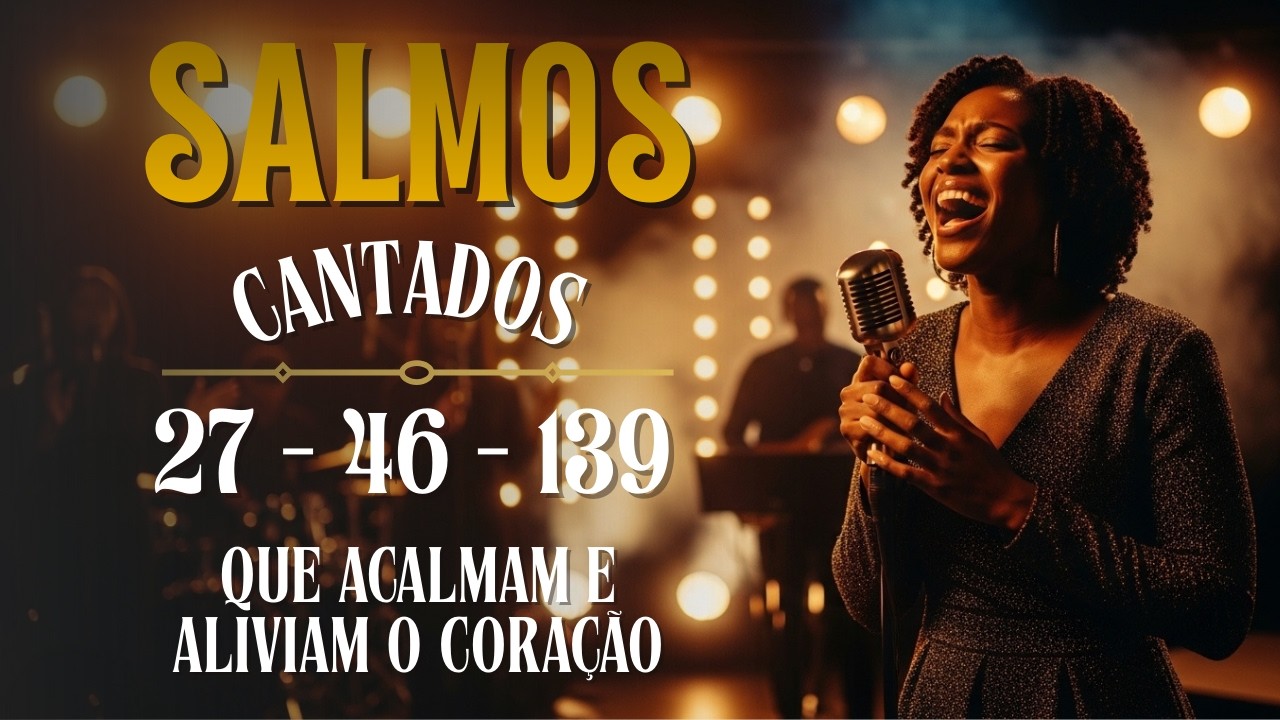 Salmos 27, 46 e 139 Groove Gospel Cristão | O Senhor é meu Alívio, Refúgio e Proteção | Água Viva