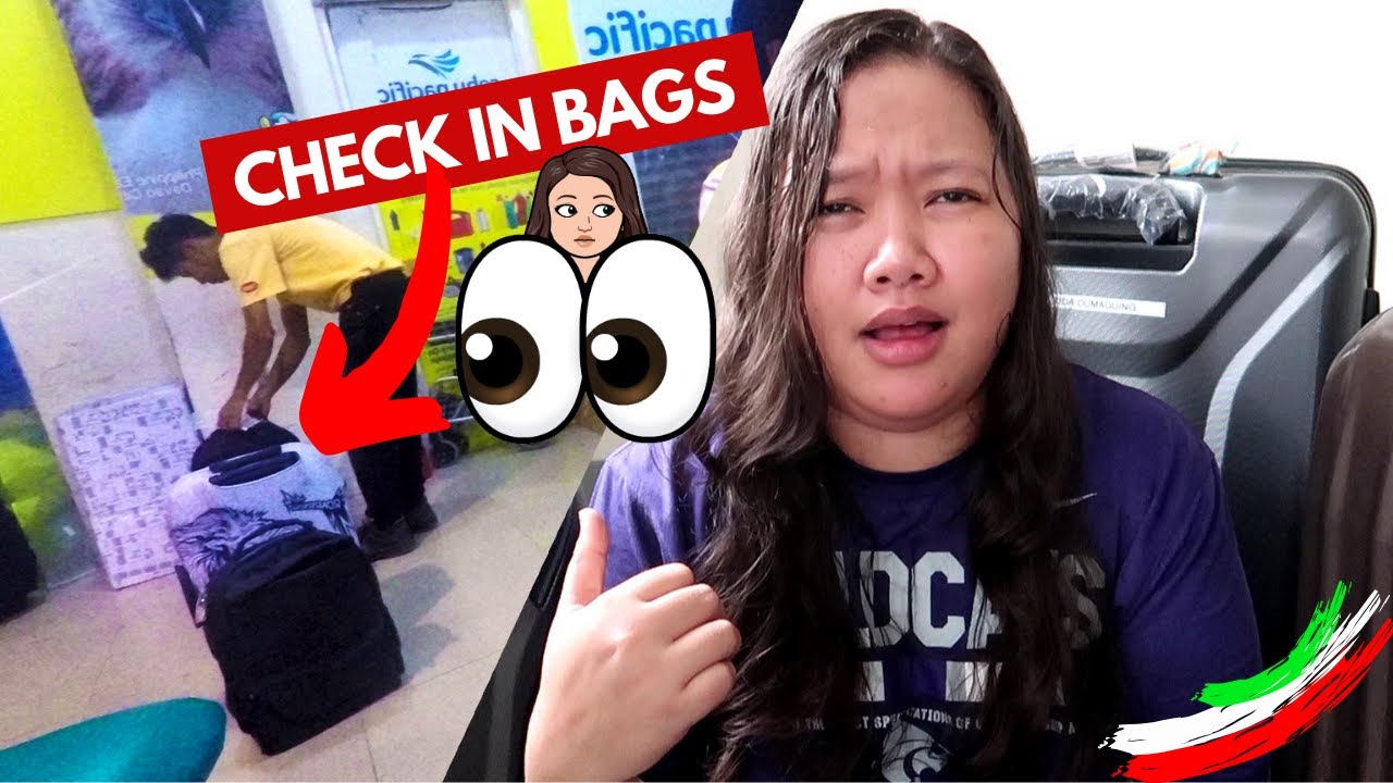 FAQs on CHECK IN BAGS - FIRST TIME FLYER GUIDE