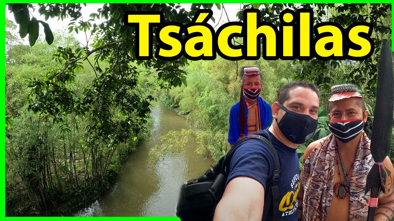 Los Ts&aacute;chilas de Santo domingo. Albert Oleaga. Ecuador