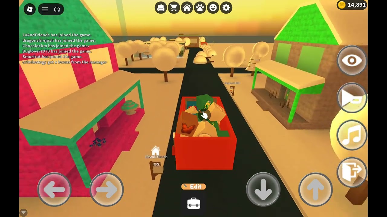 Playing Roblox Work At A Pizza Place