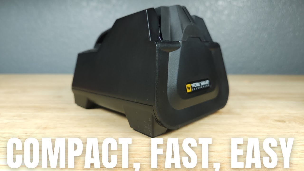 THE BEST BUDGET ELECTRICAL PULL THROUGH KITCHEN KNIFE SHARPENER WORKSHARP E2 REVIEW