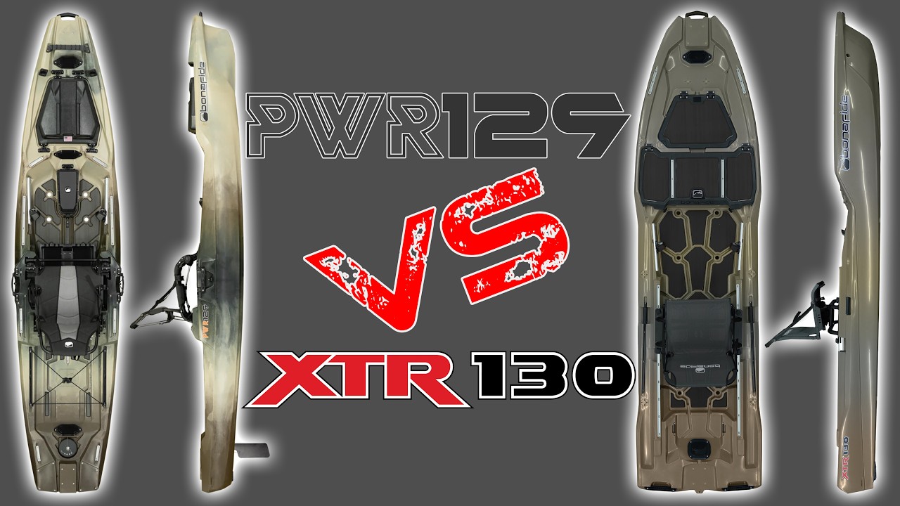 Top Fishing Kayak Comparison | Bonafide XTR 130 Vs. PWR 129