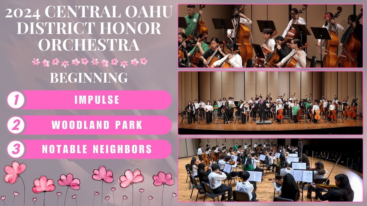 2024 Central Oahu District Honor Orchestra | Beginning | Full Concert Video