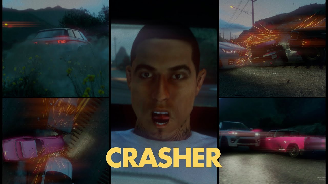 GTA5 Cinematic Machinima Naturalvision Evolved - Crasher 4K ( Rockstar Editor )