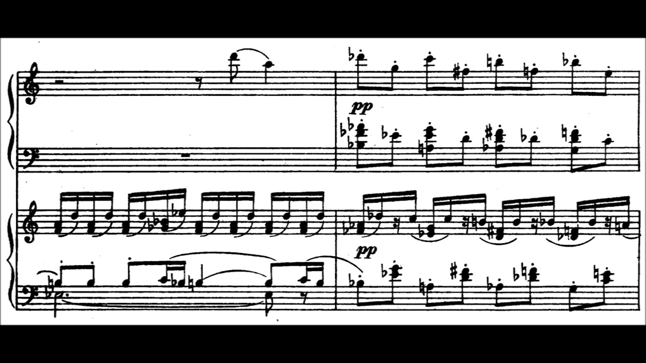 Sergei Rachmaninoff: Symphonic Dances Op. 45 I, II (with piano score)