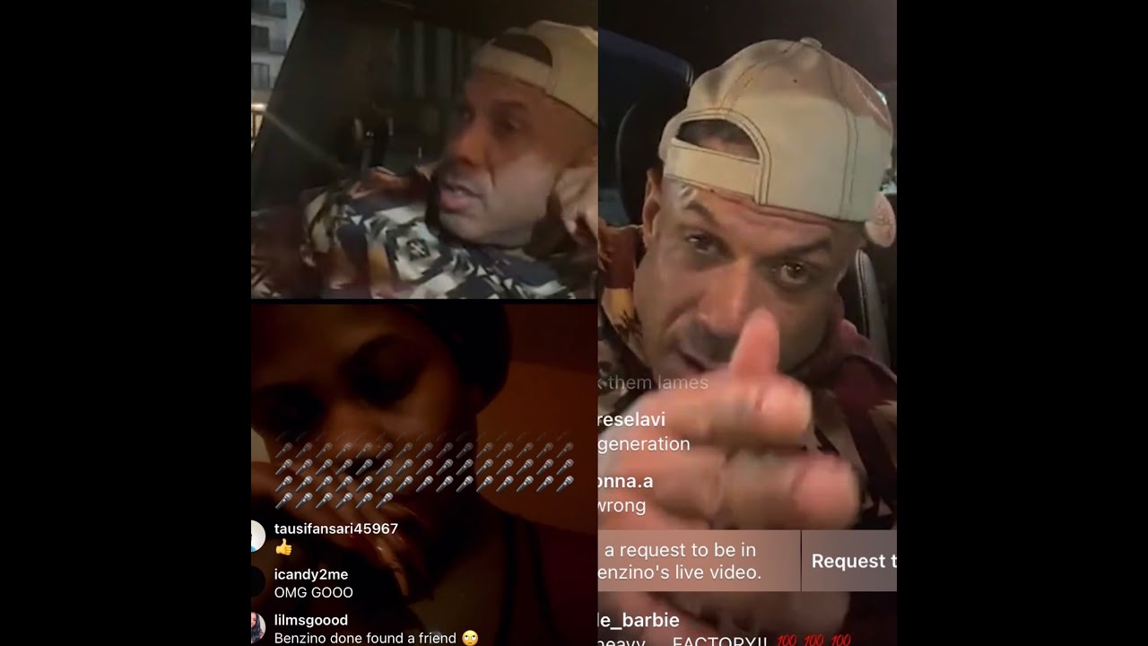 Benzino CLOWNED & TROLLED By GAY Fan on Instagram Live (Hilarious 😂)