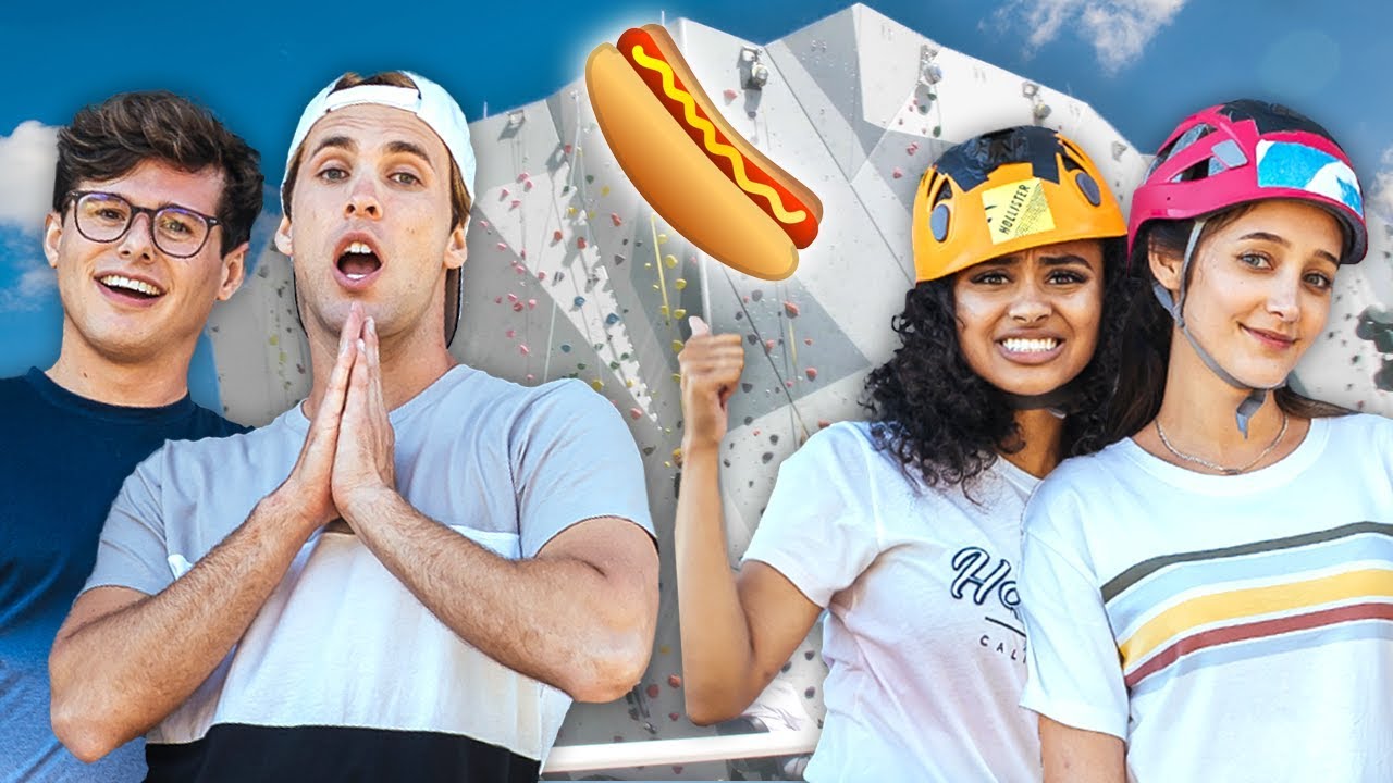 Hot Dog Climbing Wall Challenge w/ Hailey Sani & Mikey Murphy | The Carpe Challenge: Chicago