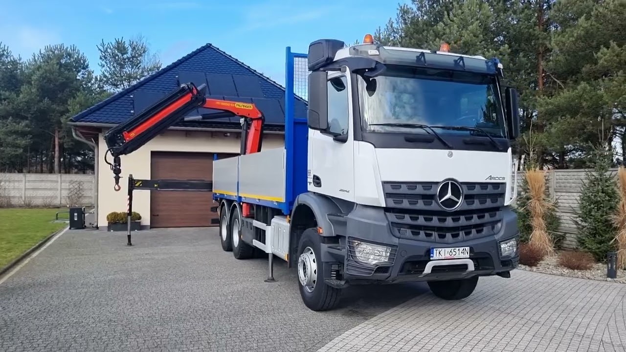 MERCEDES AROCS 2642 6x4 Palfinger PK 18002 EH