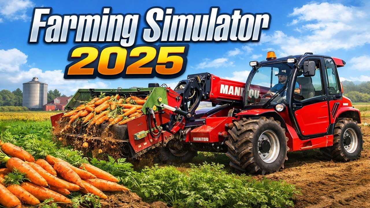 Farming  Simulator 2025 - Havuç Hasat - Bölüm 1