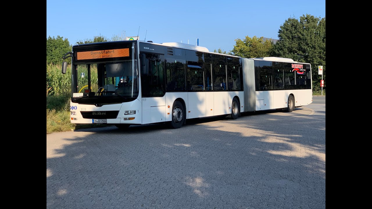 [Sound] Bus MAN A23 NG363 (EN-ZZ 2500) von Schiwy Reisen GmbH, Hattingen