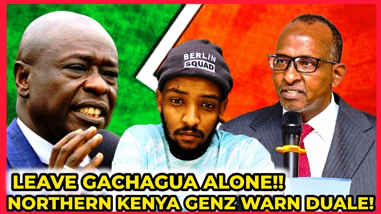 DRAMA: CS DUALE Warned On Attacks On Gachagua By Northern Kenya Genzs! After Interview on JKL🚨