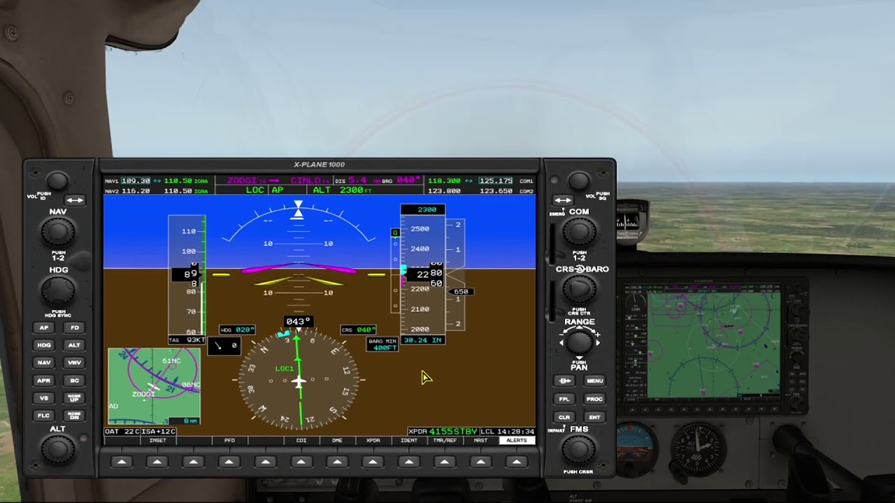 Shooting Approaches with the G1000
