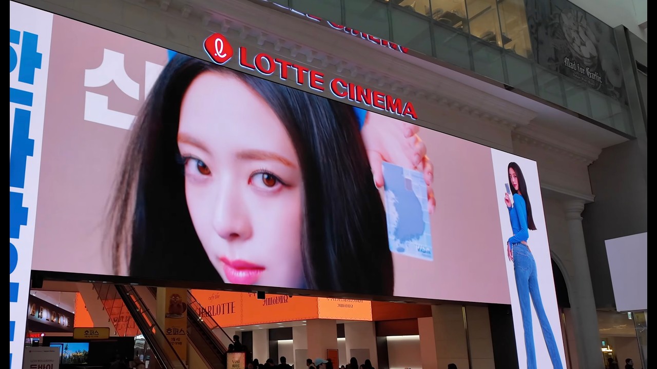 Korean Movie Theater Experience | Seoul Walking Tour [4K]