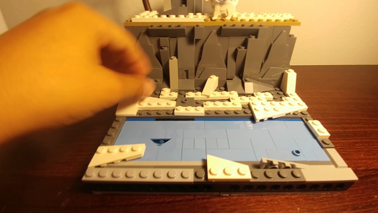 Rocky Snow Mountain (LEGO Moc)