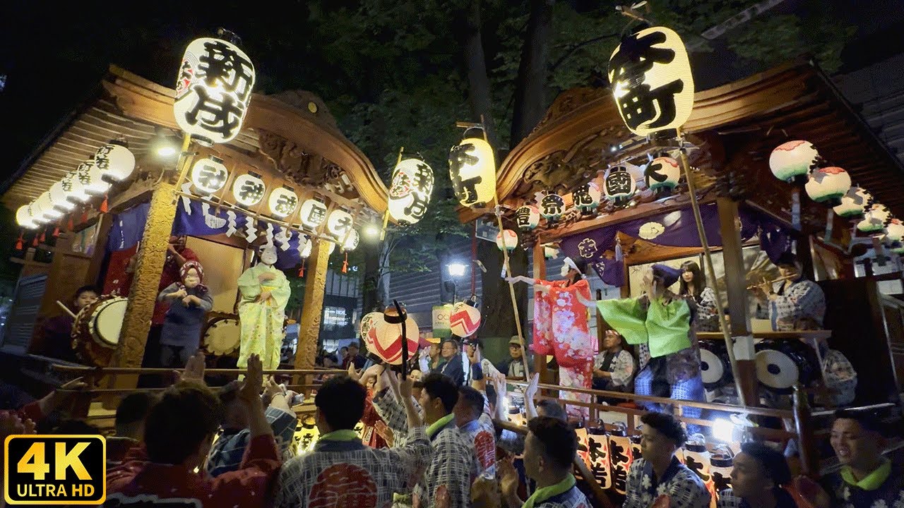 【 くらやみ祭 】囃子の競演　府中 大國魂神社