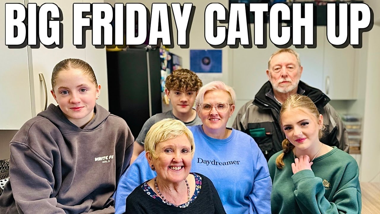 GRANNY & GRANDAD ARRIVE | BIG FRIDAY CATCH UP | The sullivan Family