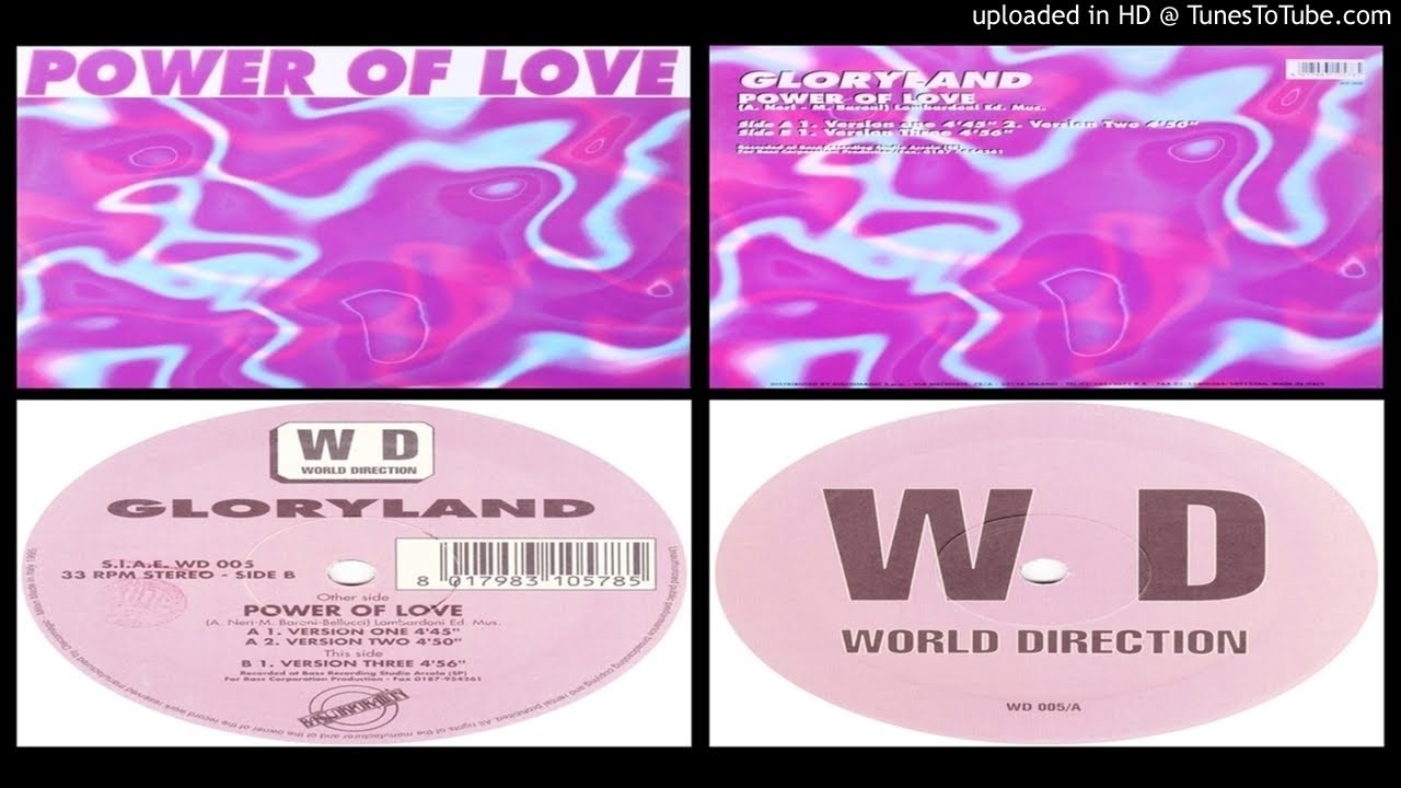 Gloryland – Power of Love (Version Three – 1995)